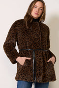 Velvet Marmont Animal Print Jacket