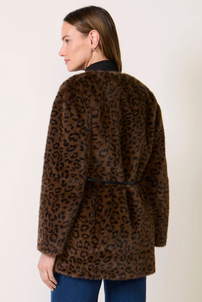 Velvet Marmont Animal Print Jacket