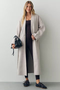 Varley Felice Long Belted Coat