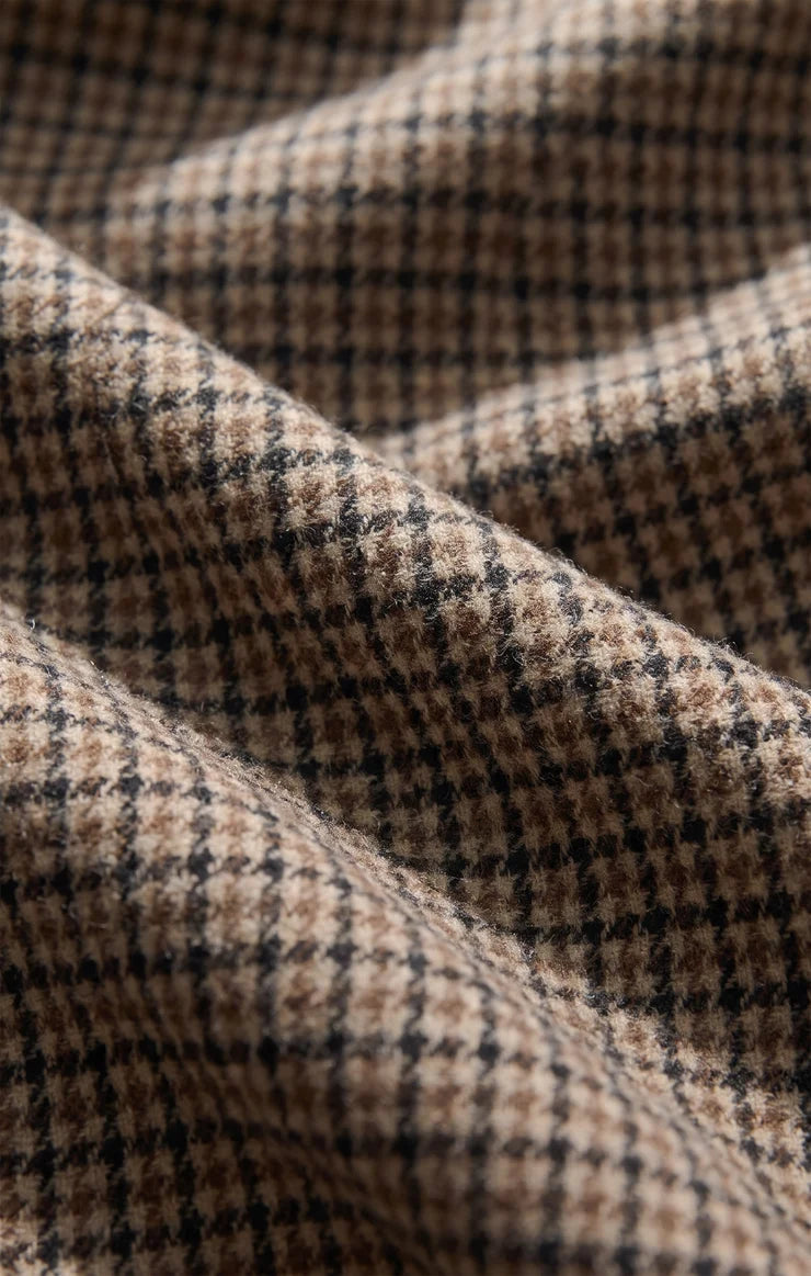 Z SUPPLY Tavi Plaid Bomber Jacket